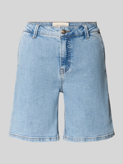FREE/QUENT Regular Fit Jeansshorts mit Eingrifftaschen Modell 'Jane' Jeansblau 2