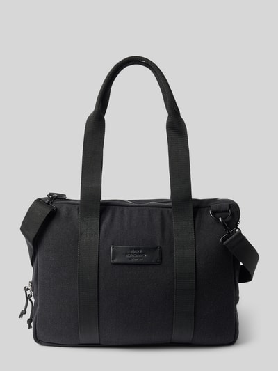 MADS NØRGAARD Laptoptasche mit Logo-Patch Modell 'Boutique' Black 2