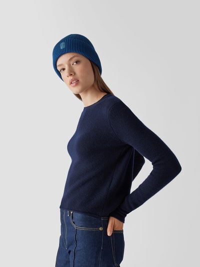 Parajumpers Beanie mit Label-Applikation Hellblau 1