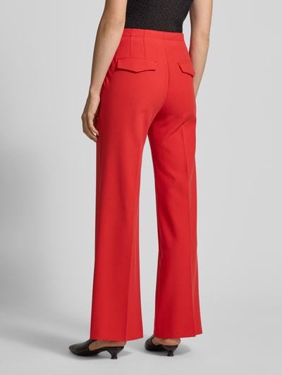 windsor. Stoffen broek met achterzakken Rood - 5