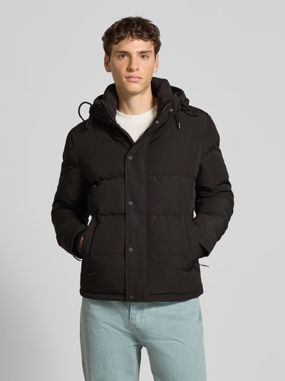 Superdry Steppjacke mit Eingrifftaschen Modell 'Everest' Black 4