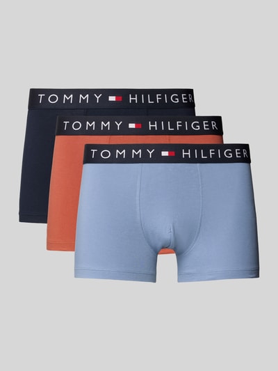 Tommy Hilfiger Boxershort van katoenmix in set van 3 Roestrood - 1