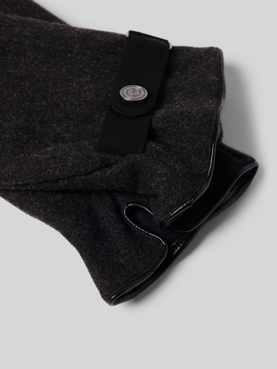 EEM Herenhandschoenen van jersey materiaal met thinsulate voering Antraciet - 2