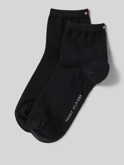 Tommy Hilfiger Korte sokken per 2 paar Zwart - 1