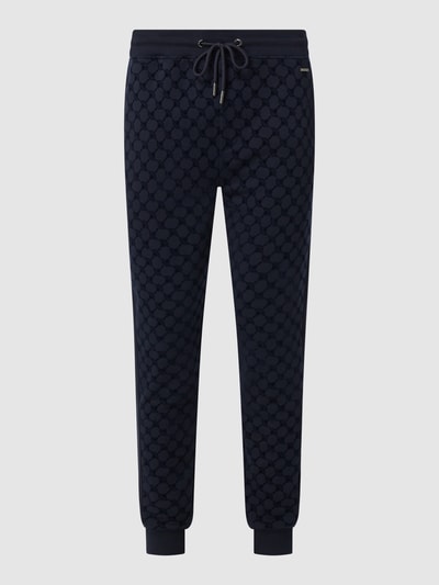 JOOP! Collection Sweatpants mit Allover-Muster Marine 1