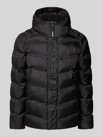 Superdry Steppjacke mit Label-Detail Black 1