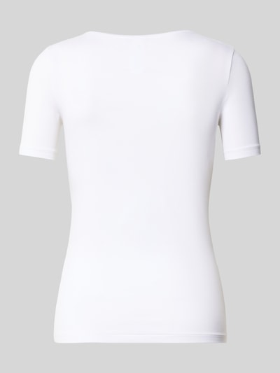 Hanro T-Shirt mit Rundhalsausschnitt Modell 'SOFT TOUCH' Weiss 3