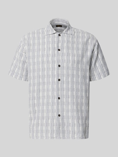 JACK & JONES Premium Regular Fit Freizeithemd mit Kentkragen Marine 2