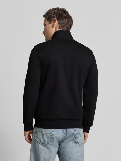 s.Oliver RED LABEL Regular Fit Sweatjacke aus Baumwoll-Mix Black 5