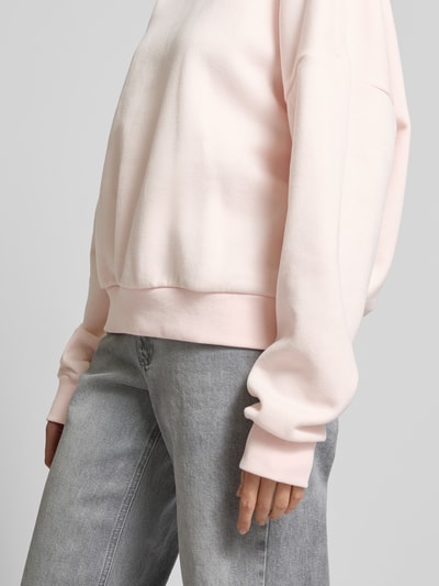 Review Sweatshirt mit gerippten Abschlüssen Rose 3