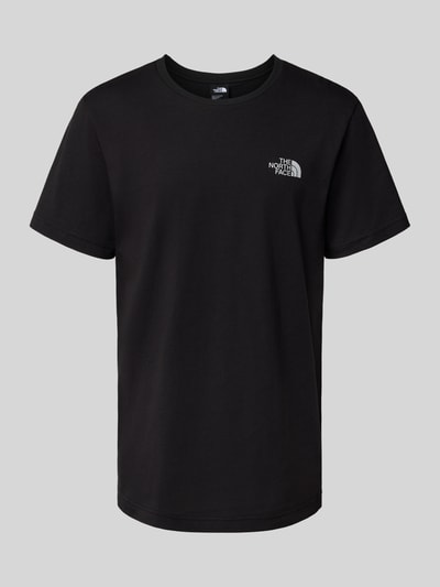 The North Face T-shirt z nadrukiem z logo Czarny 2