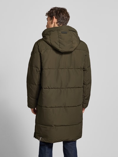 khujo Steppjacke mit Kapuze und Zweiwege-Reißverschluss Modell 'LEAR' Oliv 5