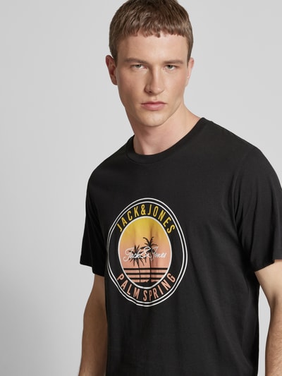 Jack & Jones T-shirt met ronde hals Zwart - 3