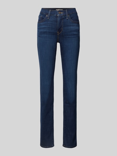 Levi's® 300 Slim Fit Jeans mit Viskose-Anteil Modell '312™' Dunkelblau 2