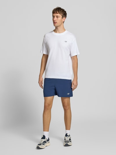New Balance Shorts mit elastischem Bund und Logo Marine 1