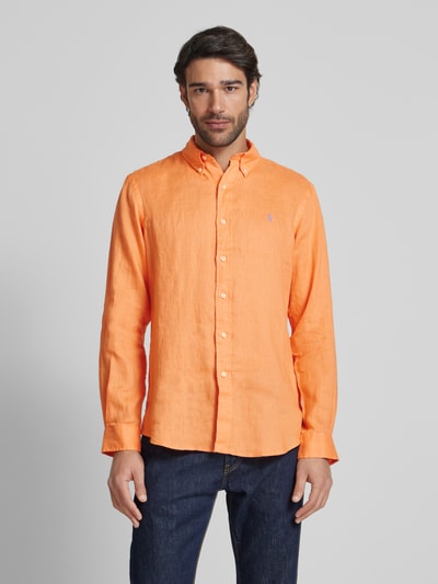 Polo Ralph Lauren Freizeithemd mit Label-Stitching Orange 4