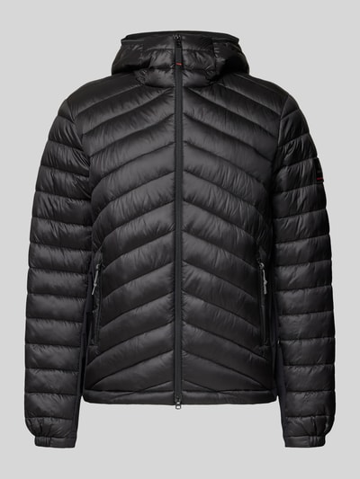 FIRE + ICE Gewatteerd jack met capuchon, model 'Elvis' Zwart - 2