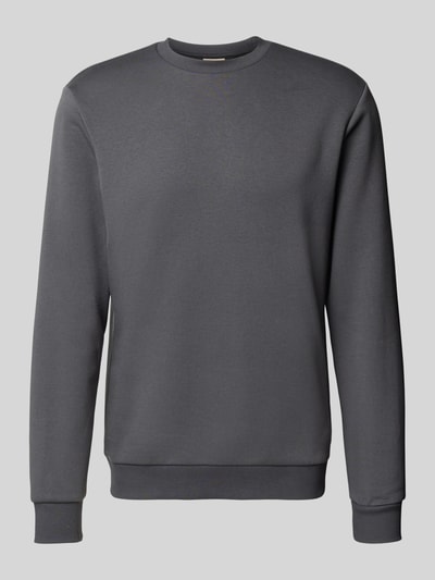 Only & Sons Regular Fit Sweatshirt aus Baumwoll-Mix Modell 'CERES' Dunkelgrau 2