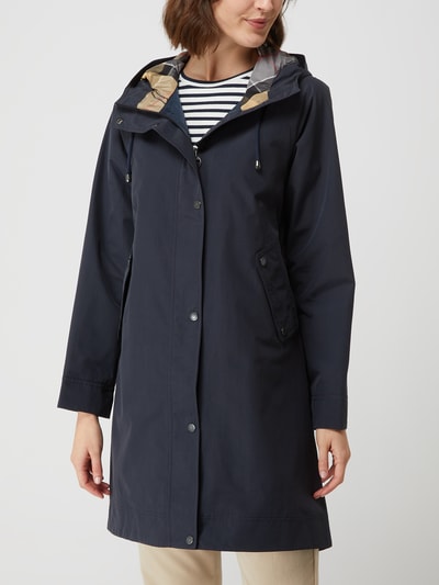 Barbour Parka met capuchon, model 'Galium' - waterafstotend Marineblauw - 4