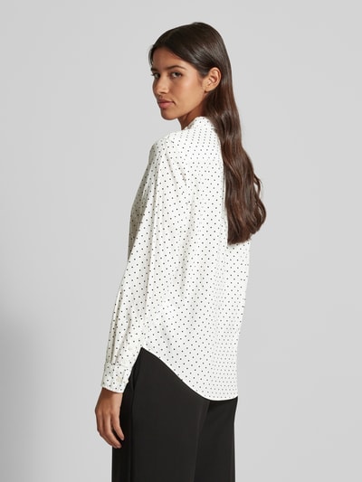 Gant Overhemdblouse met knoopsluiting Offwhite - 5