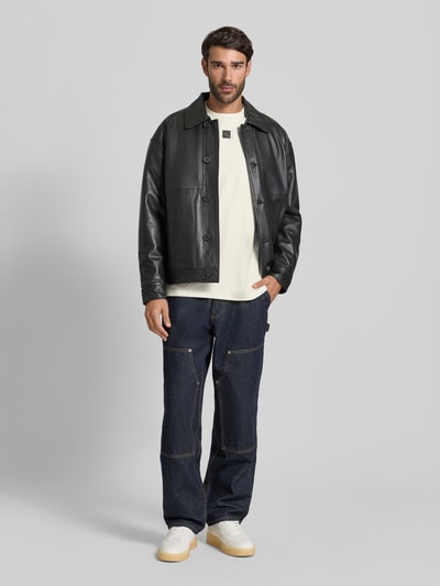 HUGO Regular Fit T-Shirt aus reine Baumwolle Modell 'DALILE' Kitt 1