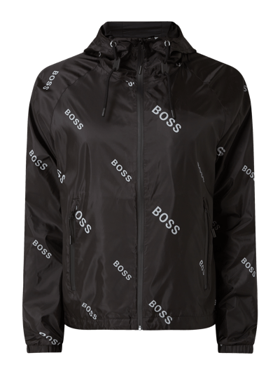 BOSS Jacke mit Logo-Muster Modell 'Caslo' Black 2