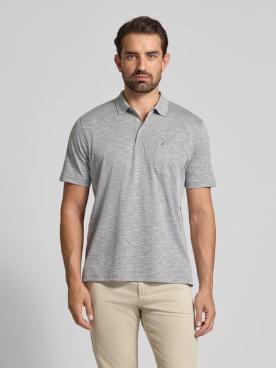 RAGMAN Poloshirt mit Label-Stitching Beige 4