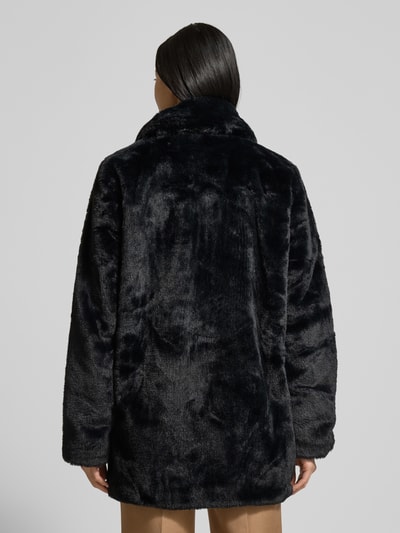ZABAIONE Webpelzjacke mit Reverskragen Modell 'Ay44ssa' BLACK 5
