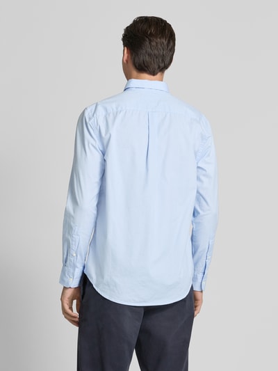 Tommy Hilfiger Regular Fit Hemd aus reiner Baumwolle Hellblau 5