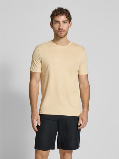 Christian Berg Men T-shirt z okrągłym dekoltem Écru 4