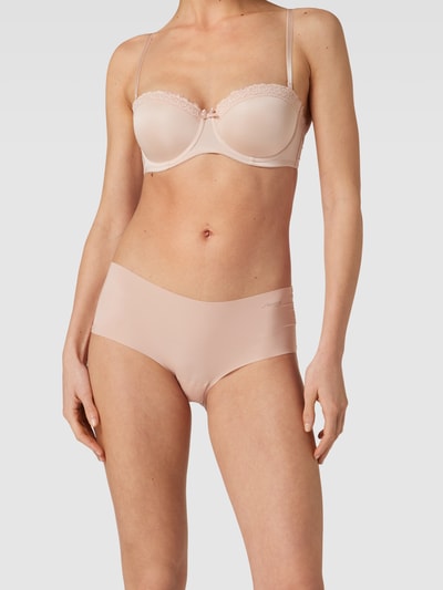 Sloggi Slip met labeldetail, model 'ZERO MICROFIBRE' Beige - 1