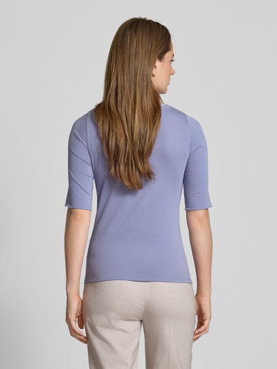 Marc Cain T-Shirt mit Rundhalsausschnitt Lavender 5