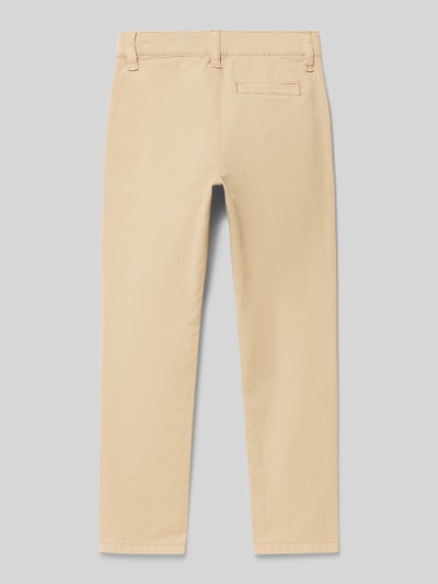 s.Oliver RED LABEL Slim Fit Chino mit schmalem Bein Modell 'BRAD' Camel 1