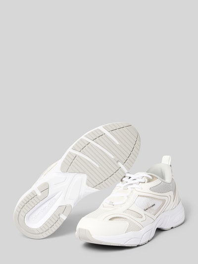 Calvin Klein Jeans Sneakersy z nadrukiem z logo model ‘RETRO TENNIS’ Biały 4