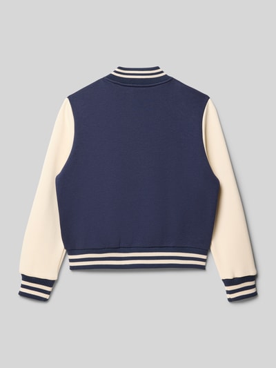 KARL KANI Kurtka baseballowa z listwą z zatrzaskami Niebieski 3