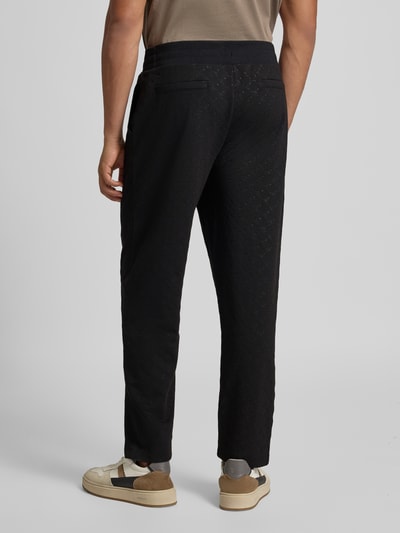JOOP! Collection Sweatpants aus Viskose mit elastischem Bund und Tunnelzug Black 5