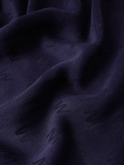 Weekend Max Mara Schal aus Viskose-Schurwoll-Mix Modell 'DIRE' Marine 2