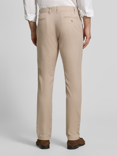 MCNEAL Kleingemusterte Hose mit Gesäßtaschen Beige 5