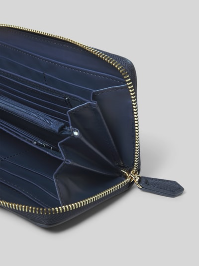 VALENTINO BAGS Portemonnaie in Leder-Optik Modell 'BRIXTON' Marine 3