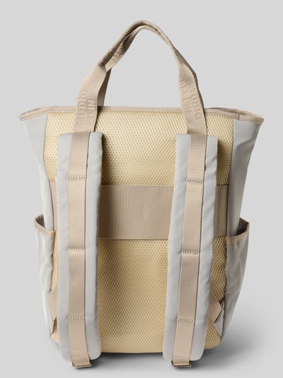 STUDIO BERLIN Rucksack mit Logo-Patch Modell 'Kreuzberg' Hellgrau 4