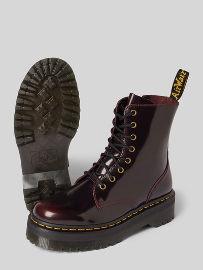 Dr. Martens Veterlaarzen met logopatch, model 'Jadon' Bordeaux - 4