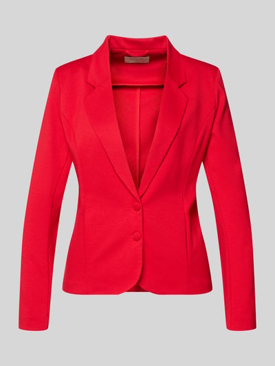 FREE/QUENT Slim Fit Blazer mit Viskose-Anteil Modell 'Nanni' Rot 2