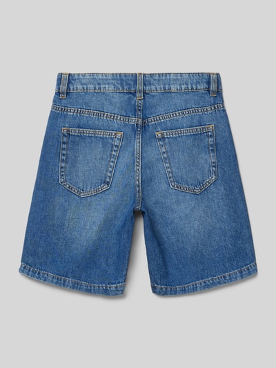 Tom Tailor Korte regular fit jeans in 5-pocketmodel Blauw - 3