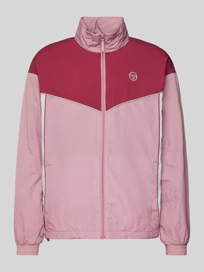 SERGIO TACCHINI Trainingsjack met opstaande kraag, model 'ISPICA' Roze - 2