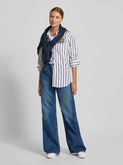 Lauren Ralph Lauren Wide leg jeans in 5-pocketmodel Jeansblauw - 1