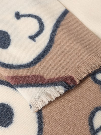 Codello Schal mit Ausfransungen Beige 2