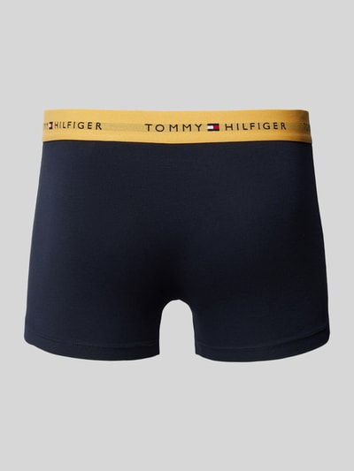 Tommy Hilfiger Trunks mit Label-Details im 3er-Pack Marine 3