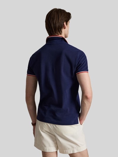Polo Ralph Lauren Koszulka polo o kroju regular fit z czystej bawełny z paskami w kontrastowym kolorze Granatowy 5