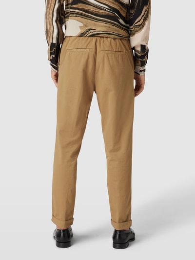 THE KOOPLES Stoffen broek met achterzakken, model 'PANTALON' Zand - 5