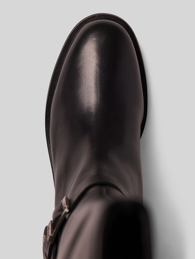 Barbour Stiefeletten aus echtem Rindsleder Black 3